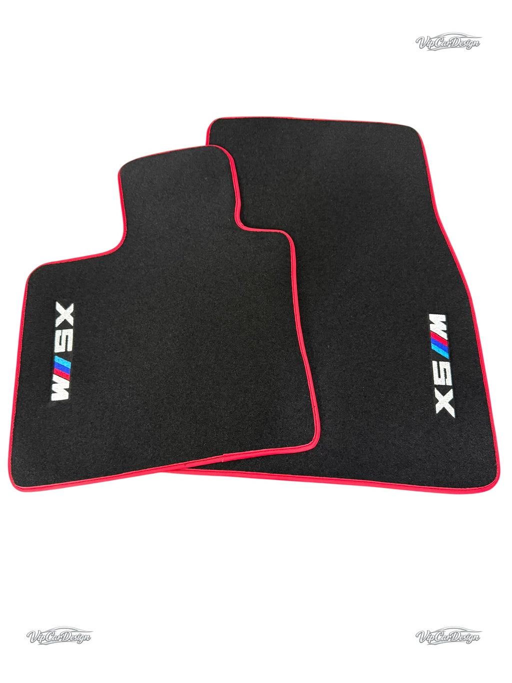 BMW X5 Series E53 (1999-2006) Custom Fit Floor Mats X5 Logo - Close-Up Texture | VipCarDesign