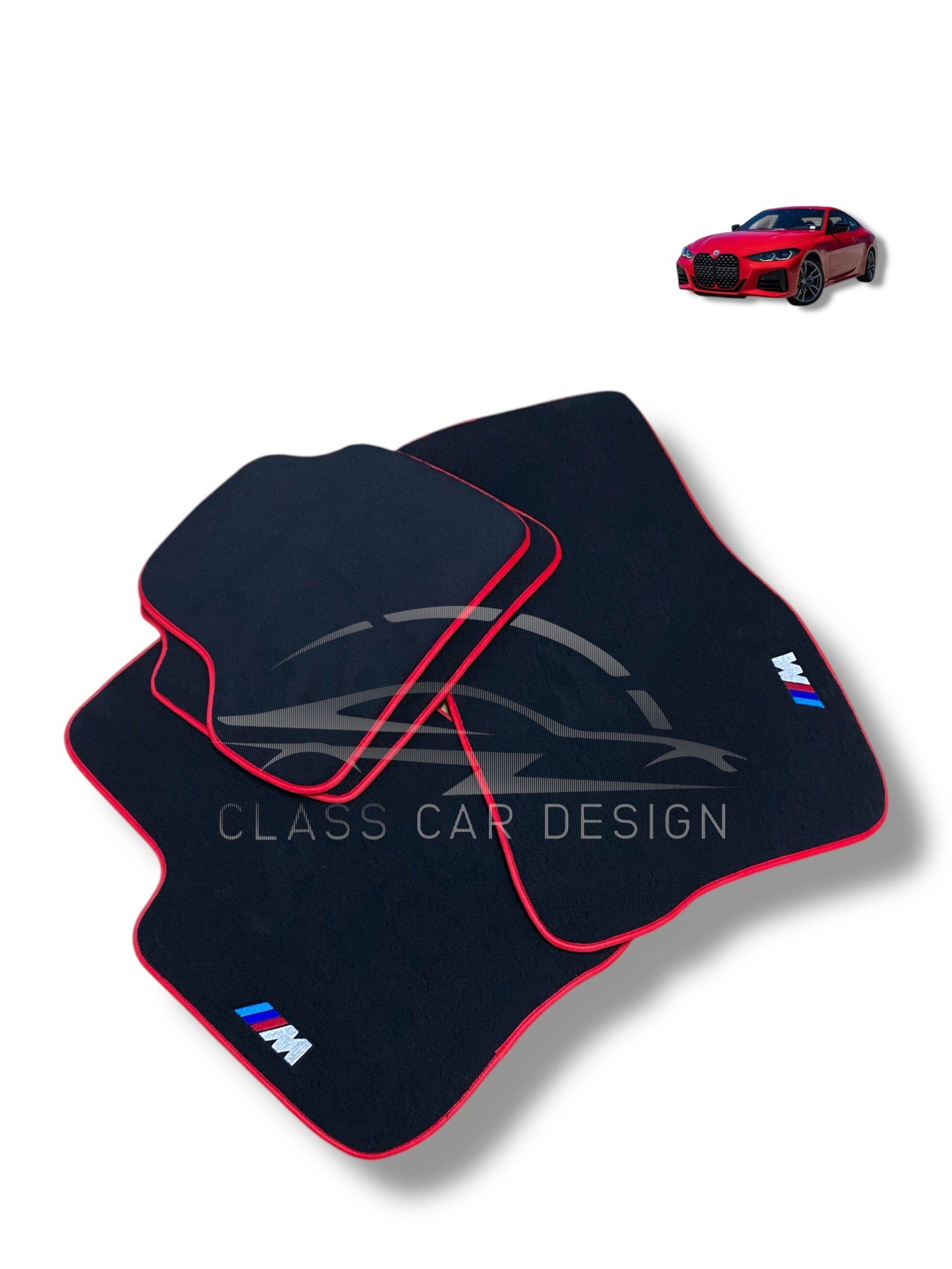 BMW 3 Series E93 Cabrio Floor Mats (2007–2013) – Custom Fit Luxury Velour Car Mats – Premium Carpet Set