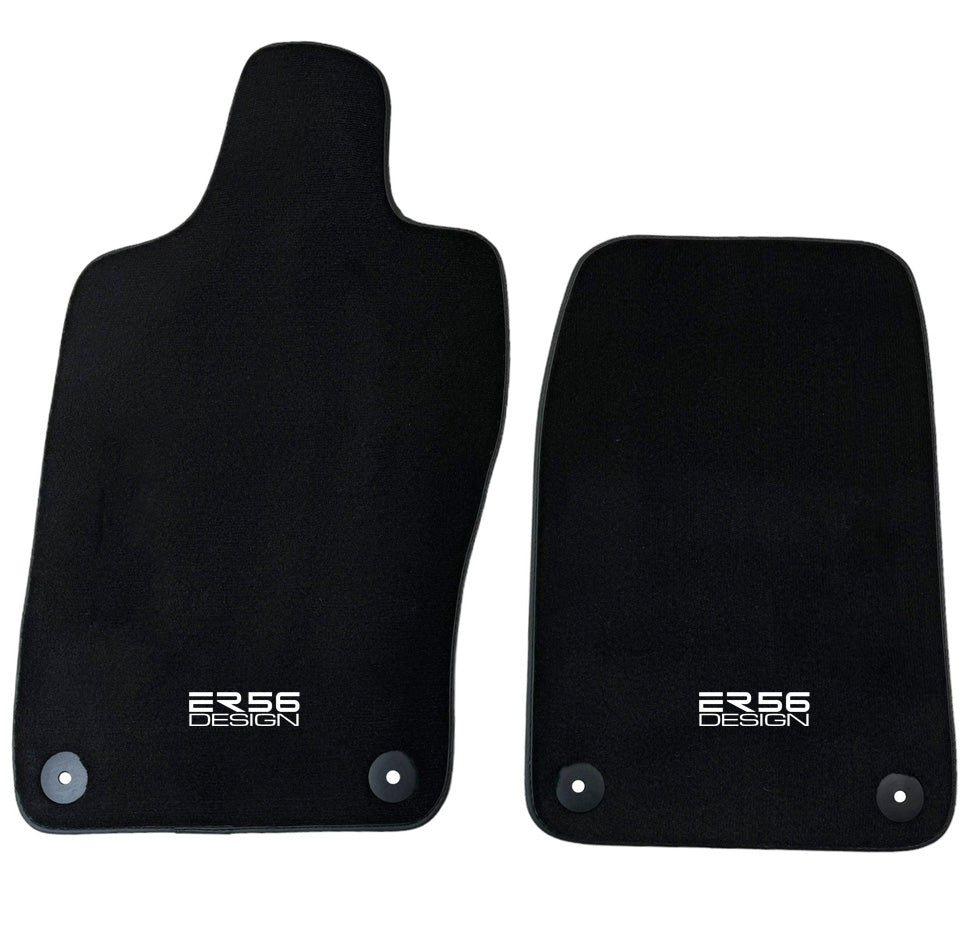 Aston Martin DB11 Volante (2018-2023) Convertible - ER56 Design Custom Fit Premium Velour Floor Mats