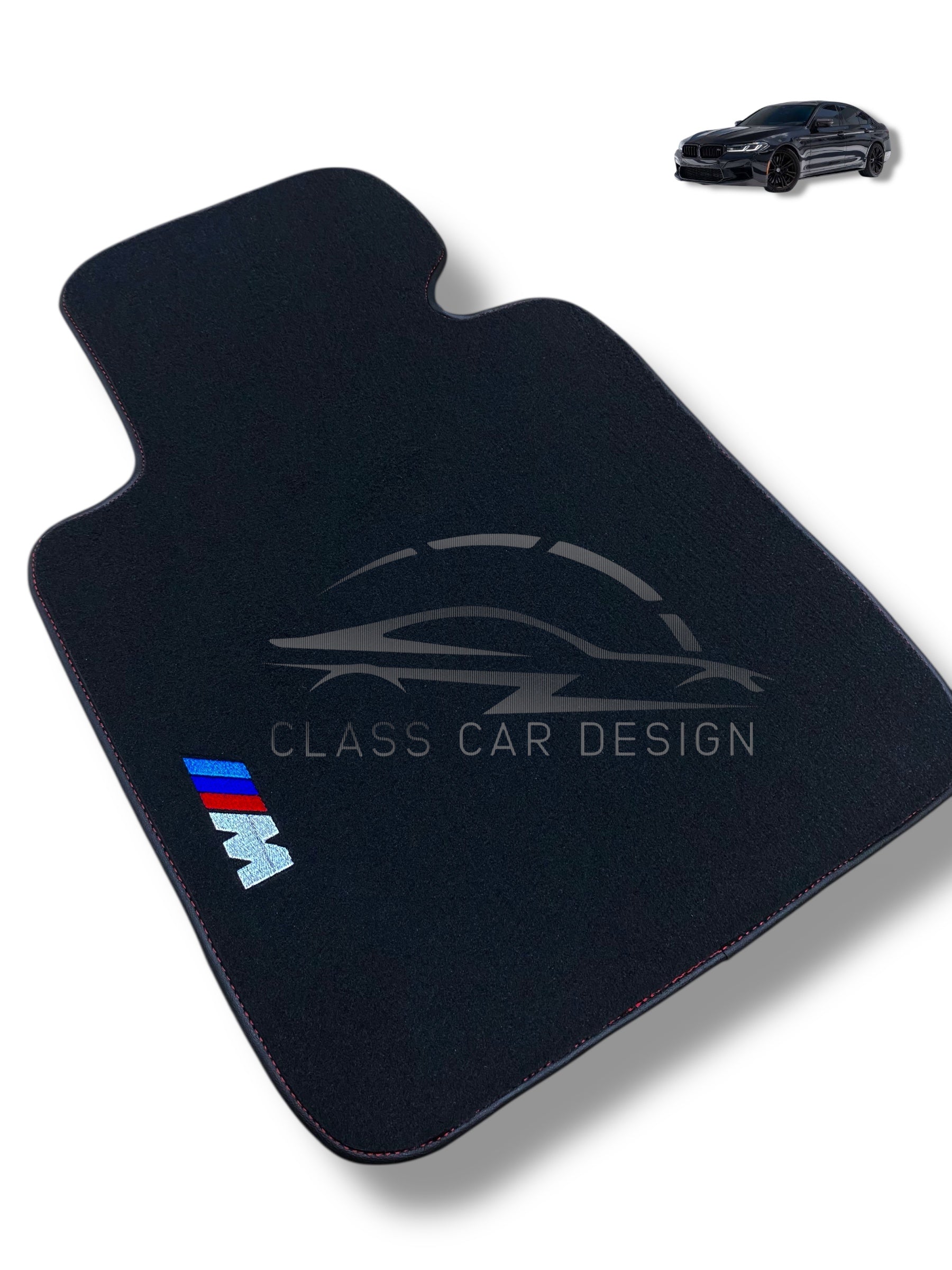 BMW 3 Series E91 Floor Mats (2005–2012) – Custom Fit Luxury Velour Car Mats – Premium Carpet Set