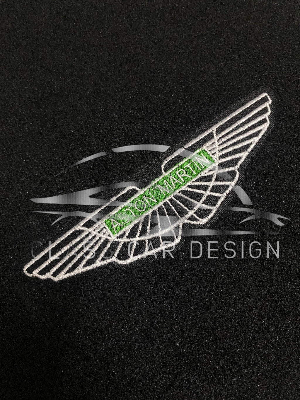 Aston Martin V12 Vanquish Floor Mats (2012–2018) – Custom Fit – Luxury Velour Set