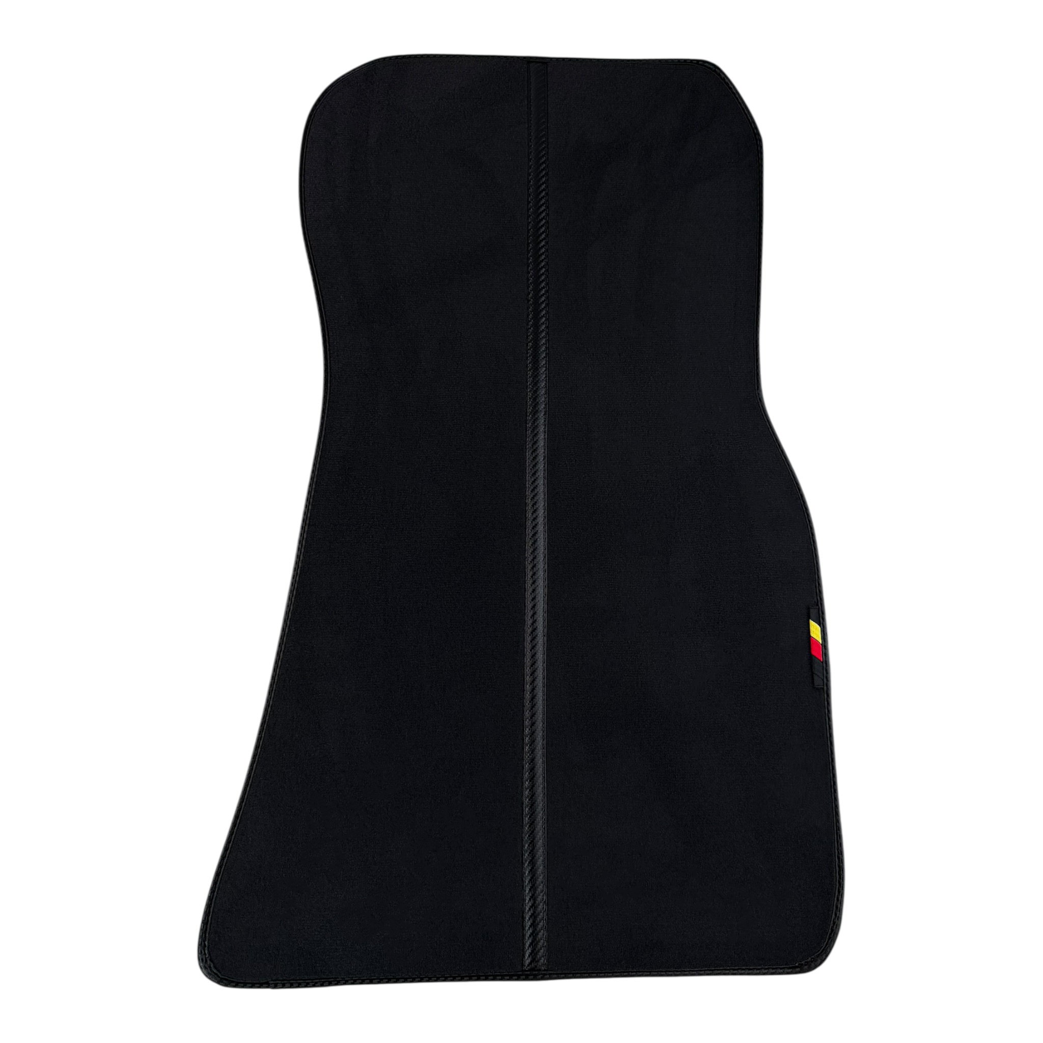 BMW 3 Series G20 4-door Sedan (2019-2024) with Carbon Fiber Details Custom Fit Premium Velour Floor Mats
