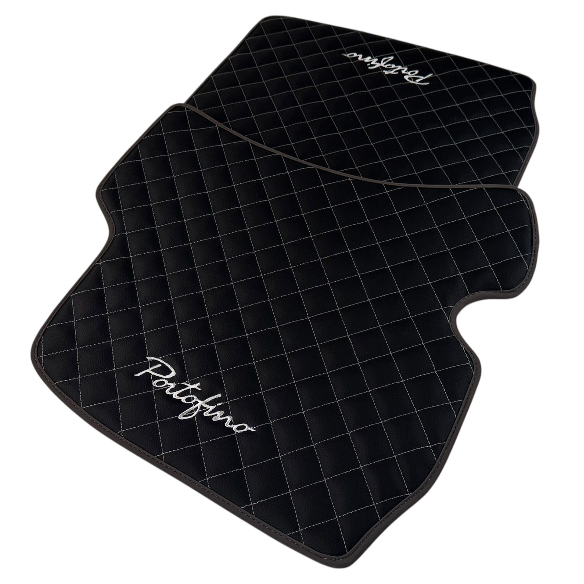 Ferrari Portofino 2018-2023 | Gray Edition Custom Fit Premium Velour Floor Mats