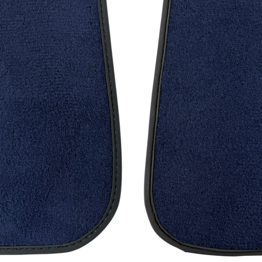 BMW E39 Sedan (1996-2003) with Beige Leather | M Package Custom Fit Premium Velour Floor Mats