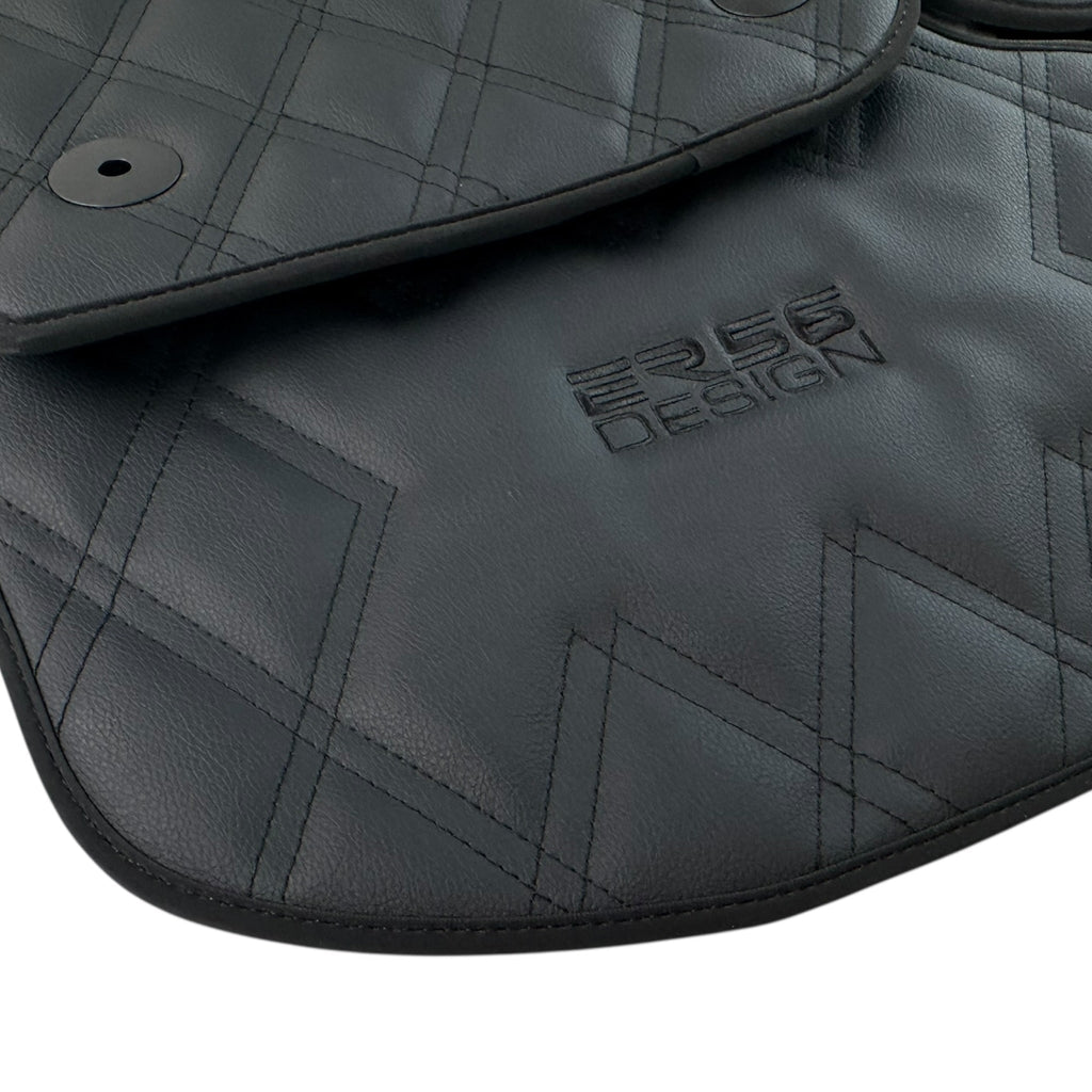 Bentley Continental GTC (2018-2023) with Leather | ER56 Design Custom Fit Premium Velour Floor Mats
