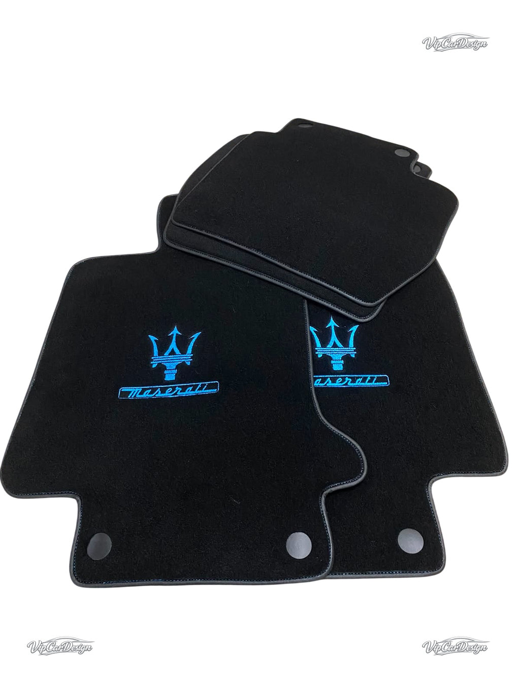 Maserati Coupe (2002-2008) Custom Fit Floor Mats - Close-Up Texture | VipCarDesign