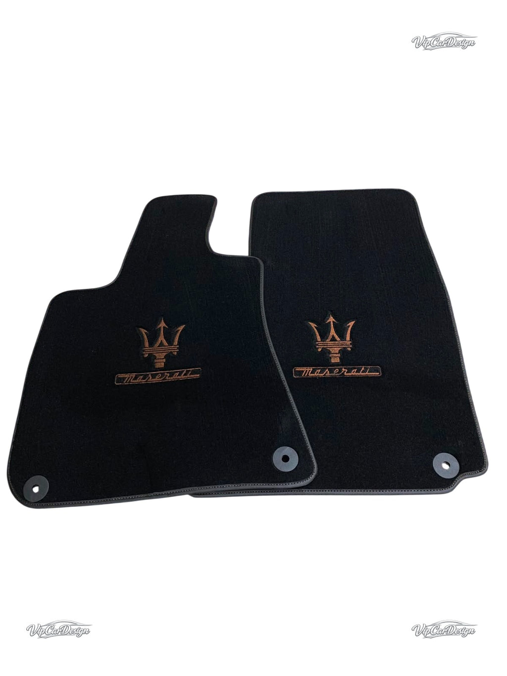 Maserati Quattroporte (2004-2023) Custom Fit Floor Mats - Anti-Slip Backing | VipCarDesign