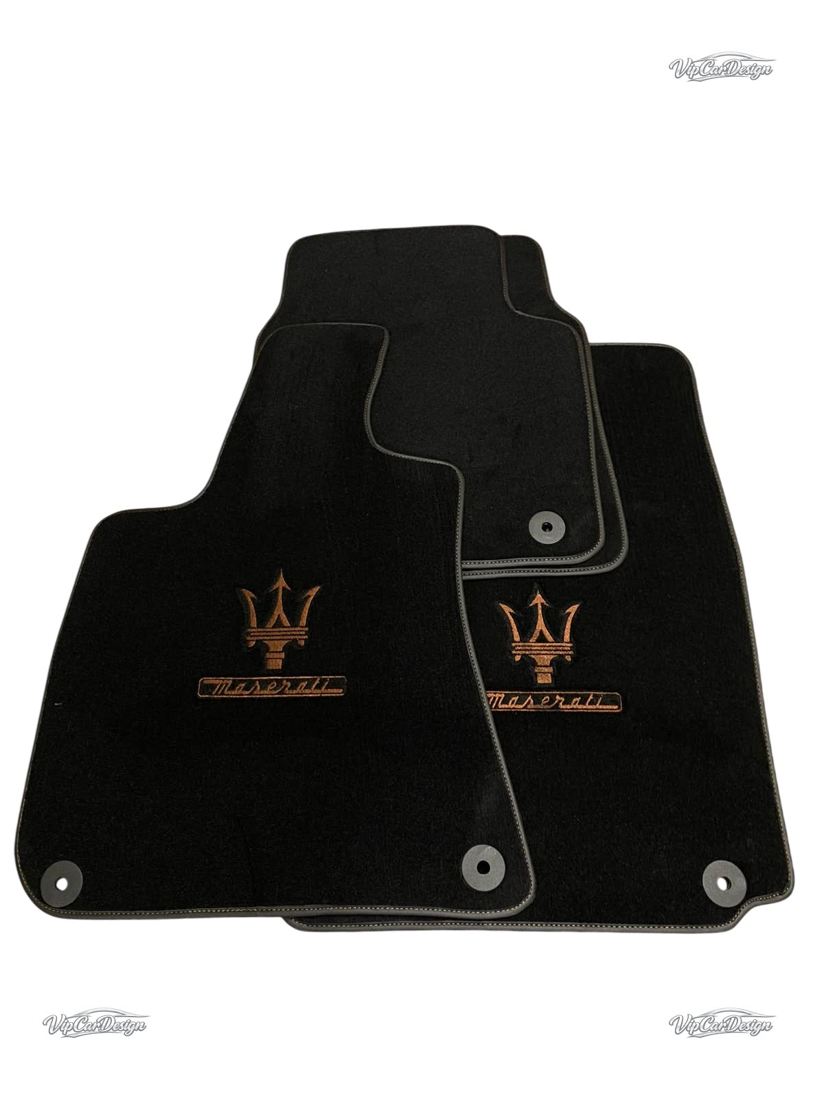 Maserati GranTurismo Sport (2012-2019) Custom Fit Floor Mats - Single Mat Rear | VipCarDesign