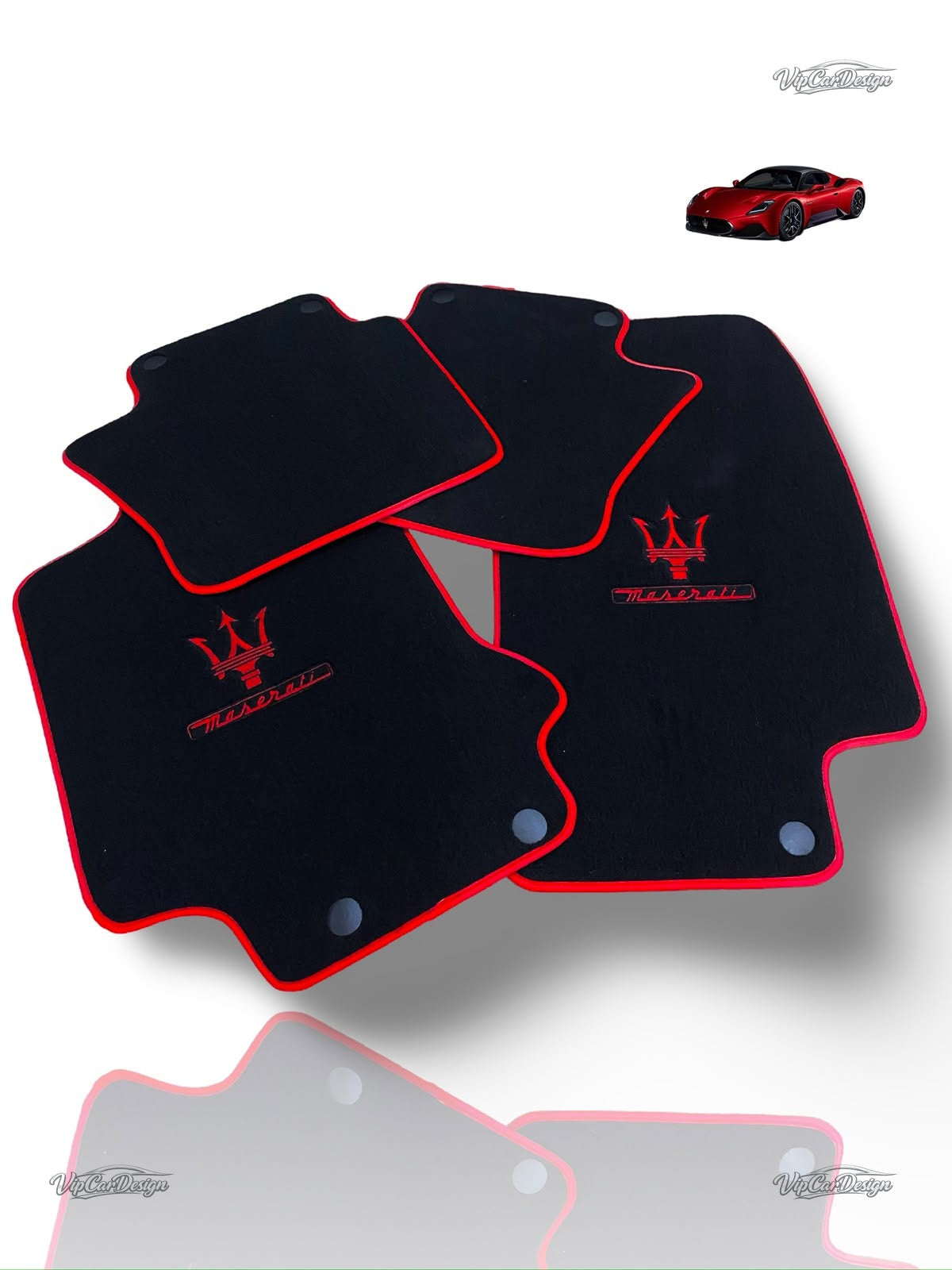 Maserati Coupe (2002-2007) Custom Fit Floor Mats - Mat Profile | VipCarDesign