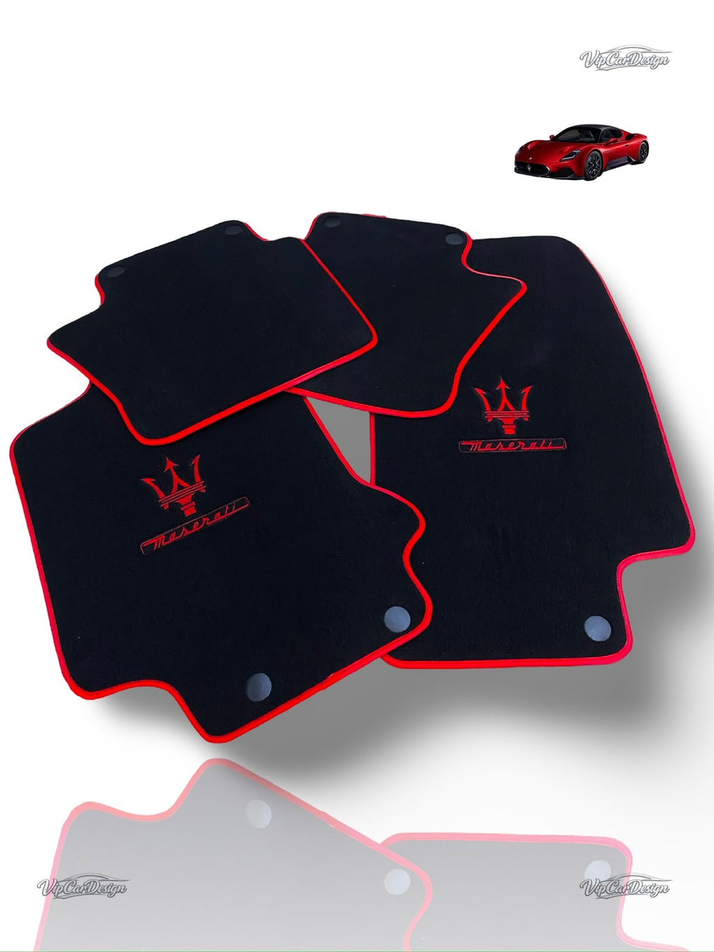 Maserati Levante (2016-2023) Custom Fit Floor Mats - Mat Profile | VipCarDesign