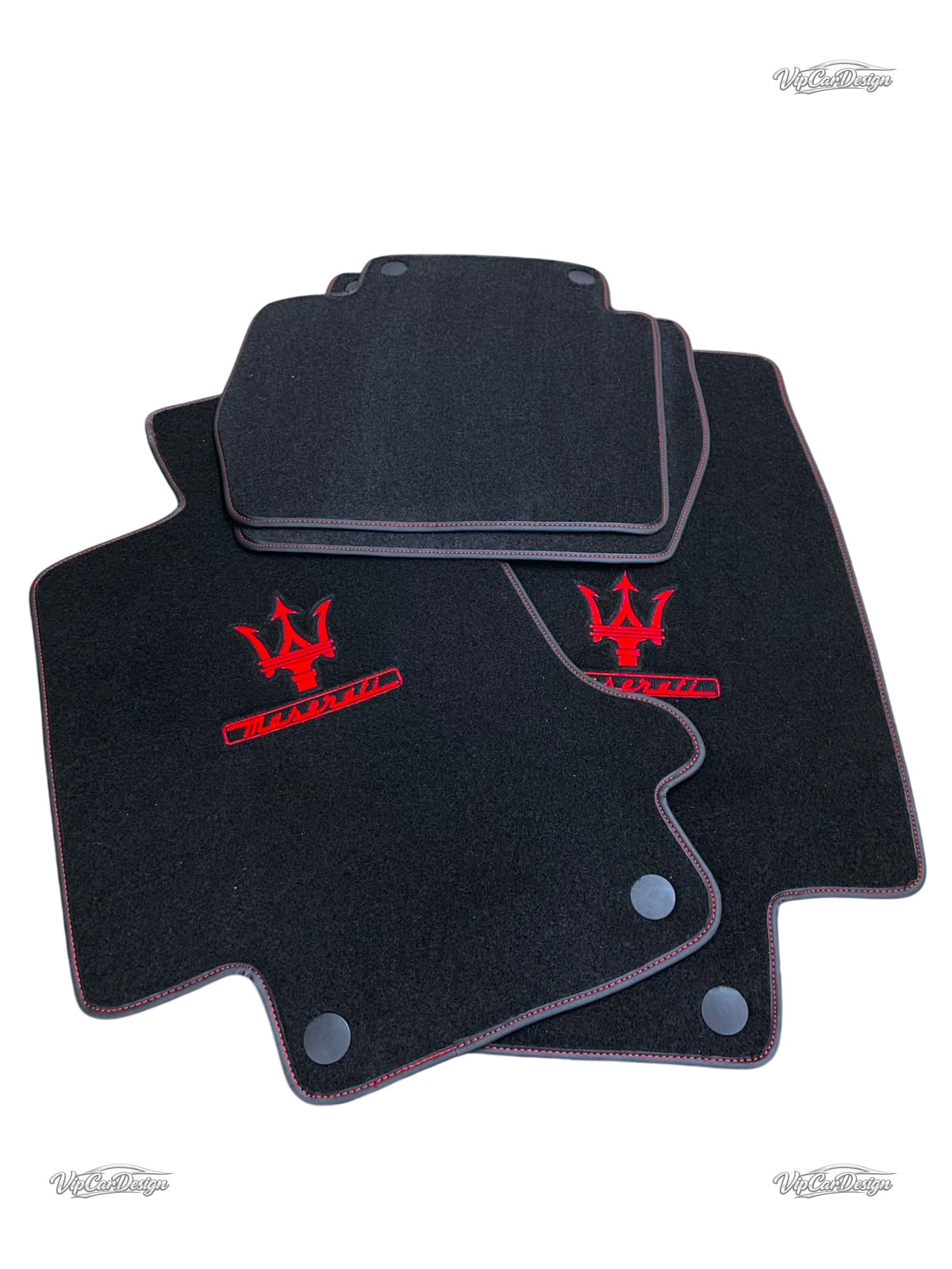 Maserati GranTurismo S (2008-2012) Custom Fit Floor Mats - Single Mat Front | VipCarDesign