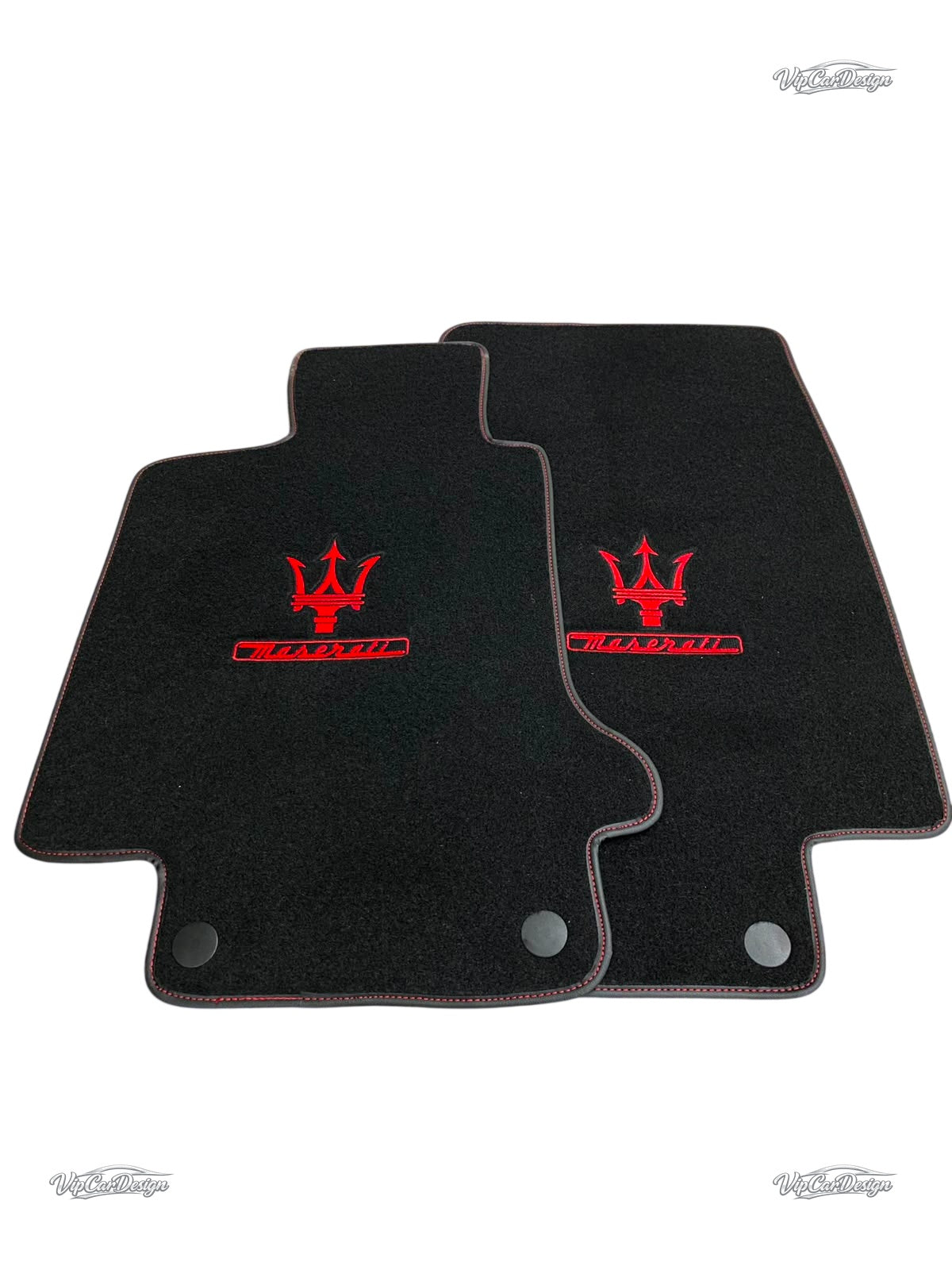 Maserati GranCabrio MC (2013-2019) Custom Fit Floor Mats - Complete Kit Layout | VipCarDesign