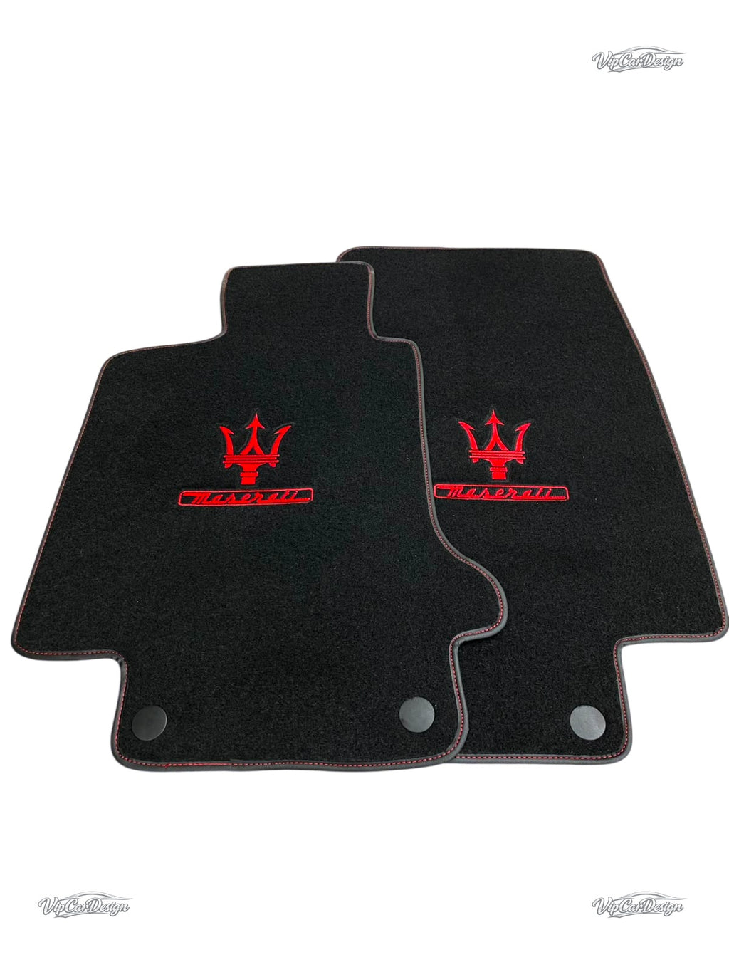 Maserati GranTurismo (2007-2019) Custom Fit Floor Mats - Complete Kit Layout | VipCarDesign