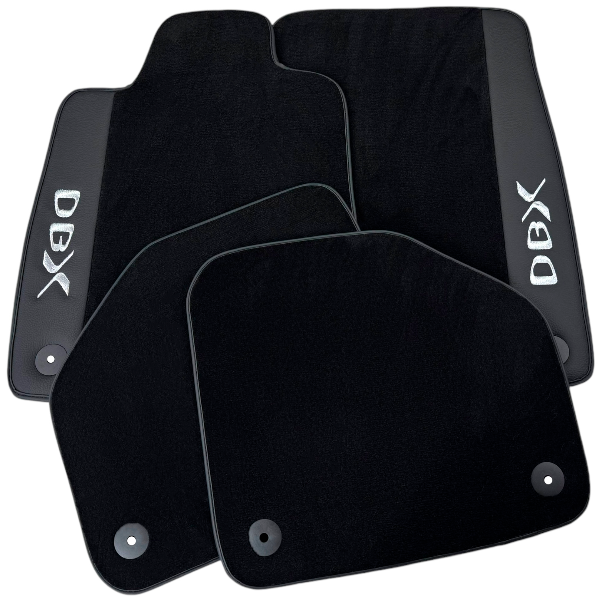 Aston Martin DBX707 (2022-2026) SUV with Leather Custom Fit Premium Velour Floor Mats