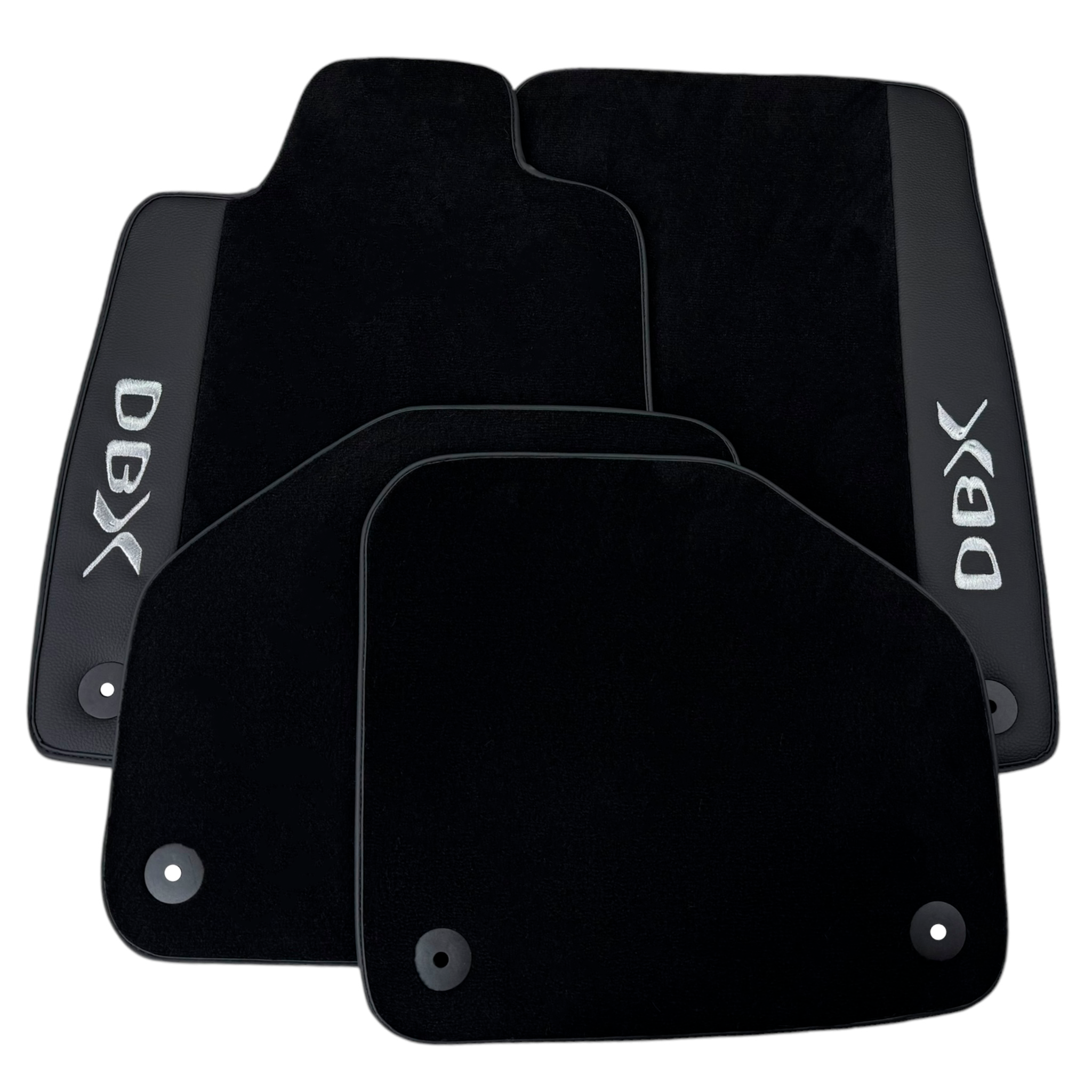 Aston Martin DBX707 (2022-2026) SUV with Leather Custom Fit Premium Velour Floor Mats