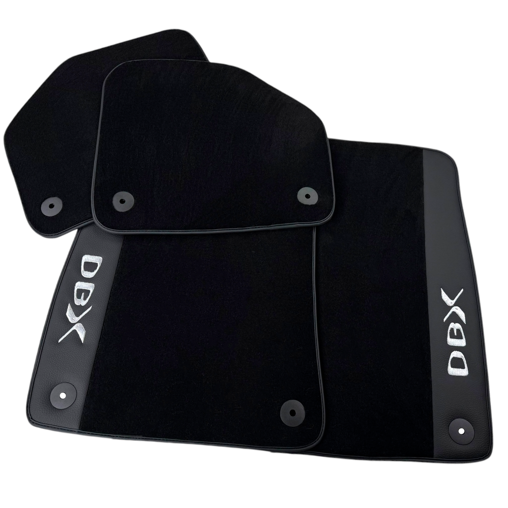 Aston Martin DBX707 (2022-2026) SUV with Leather Custom Fit Premium Velour Floor Mats