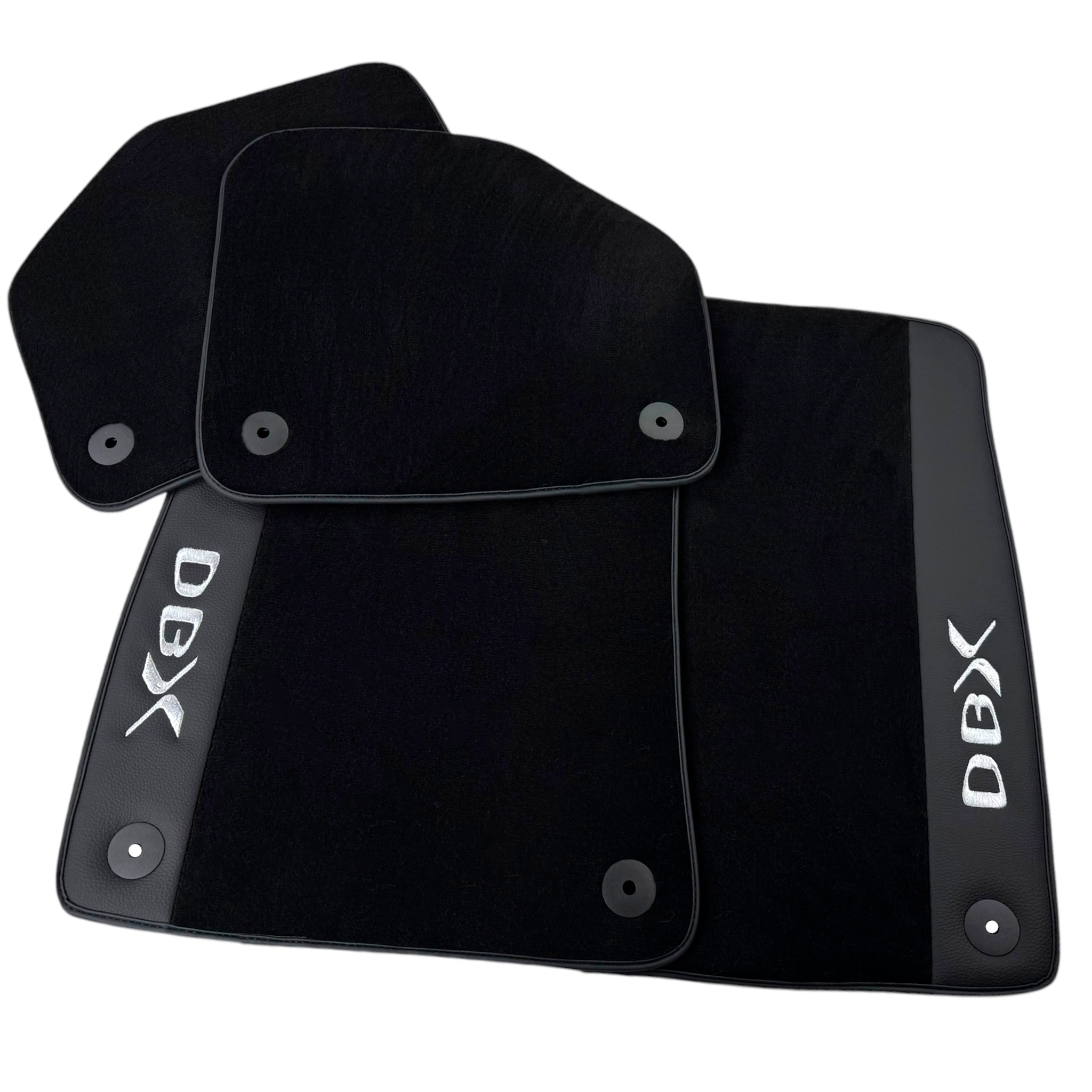 Aston Martin DBX707 (2022-2026) SUV with Leather Custom Fit Premium Velour Floor Mats