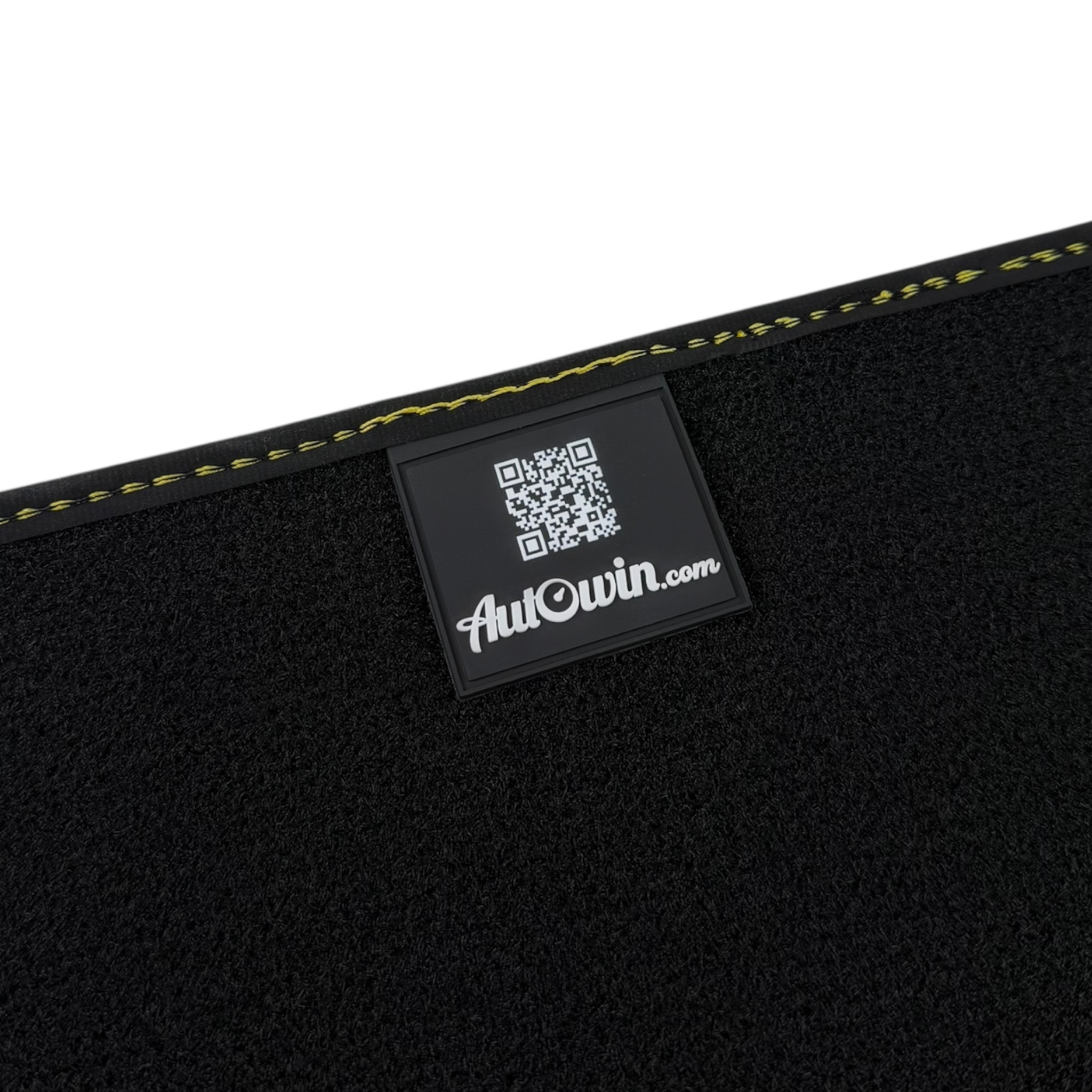 Mercedes Benz AMG GTR | Yellow Edition Custom Fit Premium Velour Floor Mats