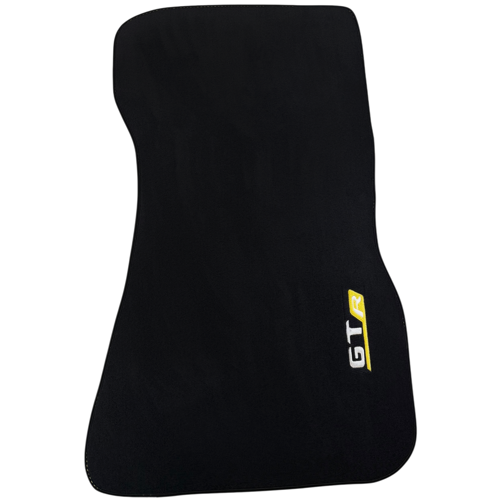 Mercedes Benz AMG GTR | Yellow Edition Custom Fit Premium Velour Floor Mats