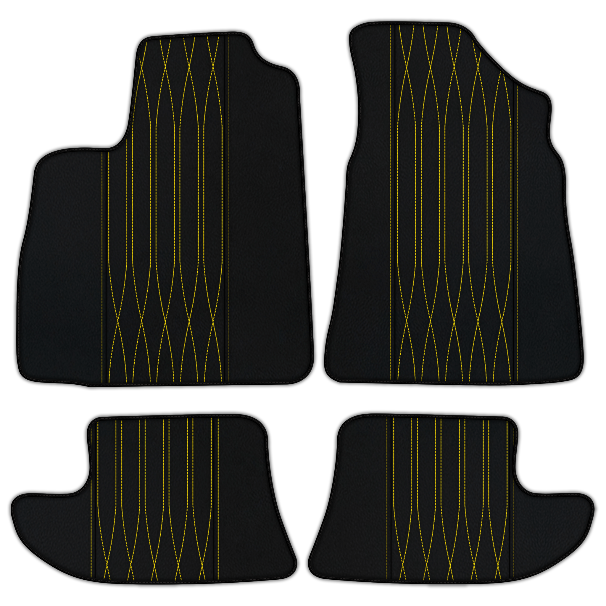 Bentley Continental GTC (2006â€“2011) Custom Fit Premium Velour Floor Mats