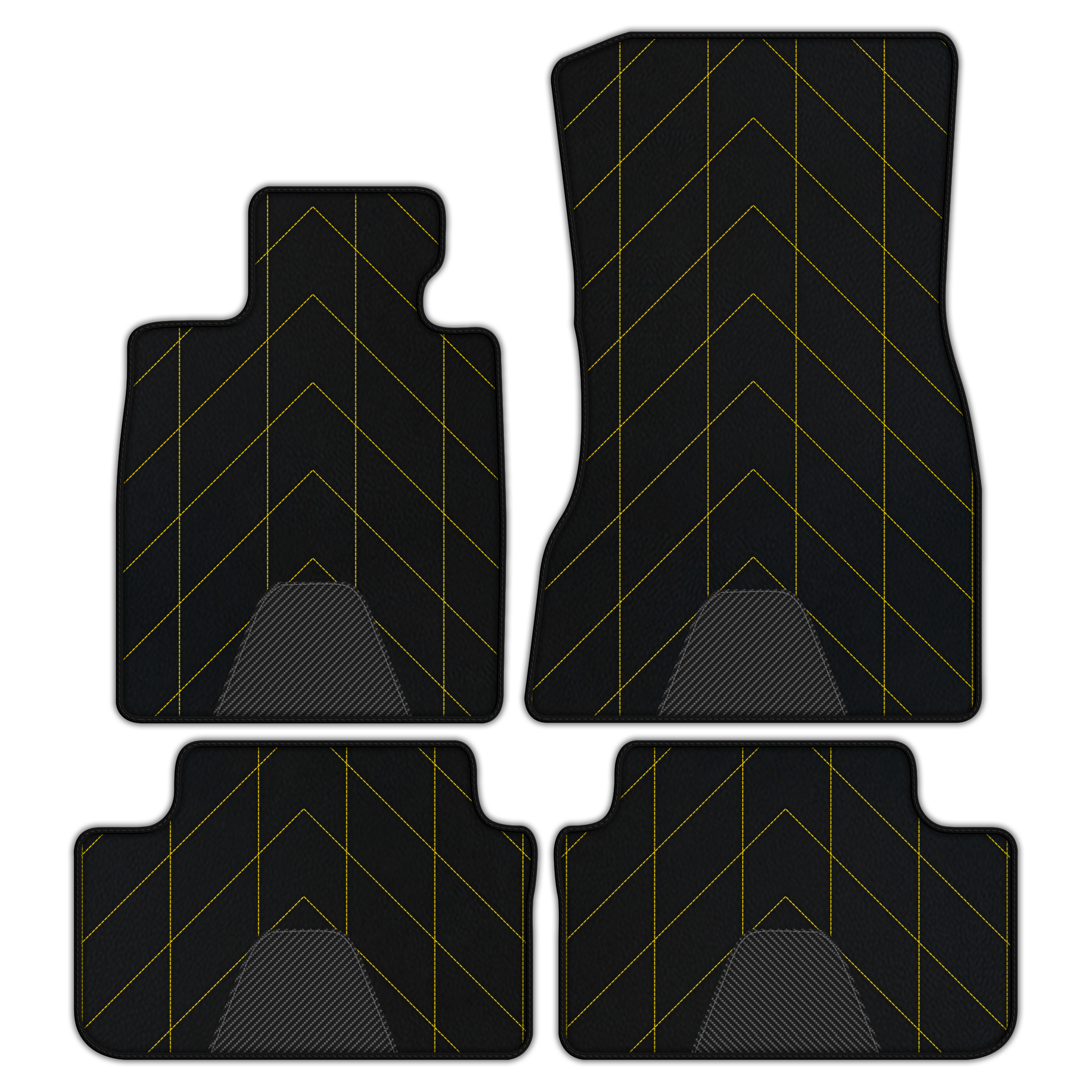 BMW M5 G90 (2023-2026) Sedan Custom Fit Premium Velour Floor Mats