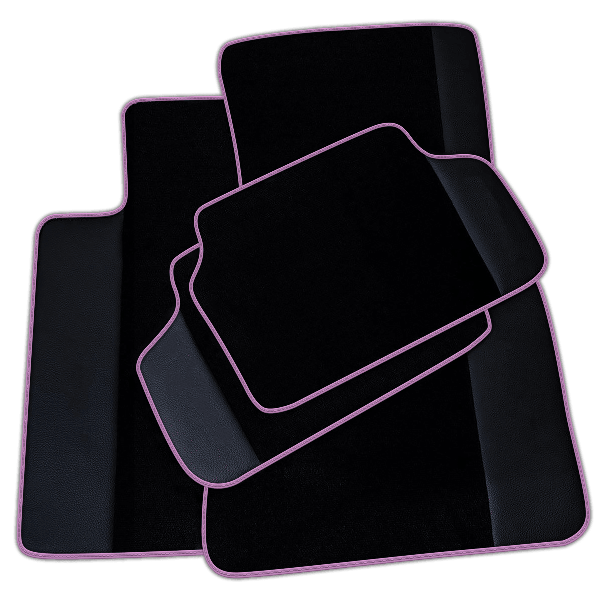 BMW M5 G90 (2023-2026) Sedan Sedan (2016-2023) with Leather | Various Trim Colors Custom Fit Premium Velour Floor Mats
