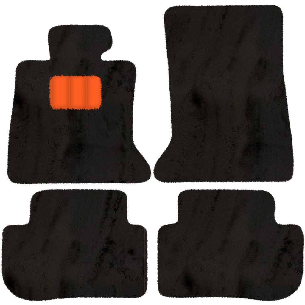 Rolls-Royce RR2 Dawn (2015-2023) Convertible - Sheepskin Length, Various Color Options Custom Fit Premium Velour Floor Mats