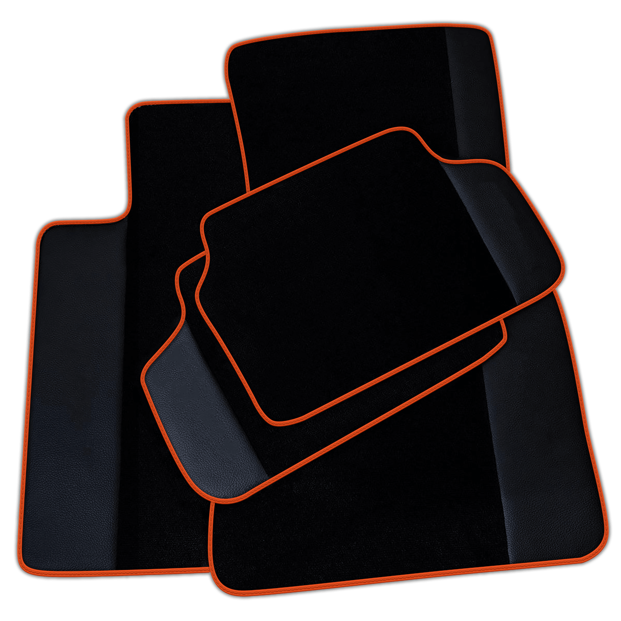 BMW G60 (2023-2026) Sedan Sedan (2016-2023) with Leather | Various Trim Colors Custom Fit Premium Velour Floor Mats