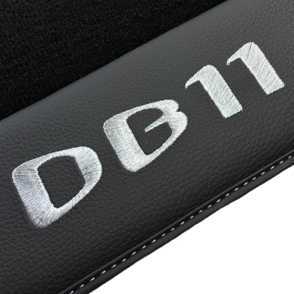 Aston Martin DB11 Volante (2018-2023) Convertible with Leather Custom Fit Premium Velour Floor Mats