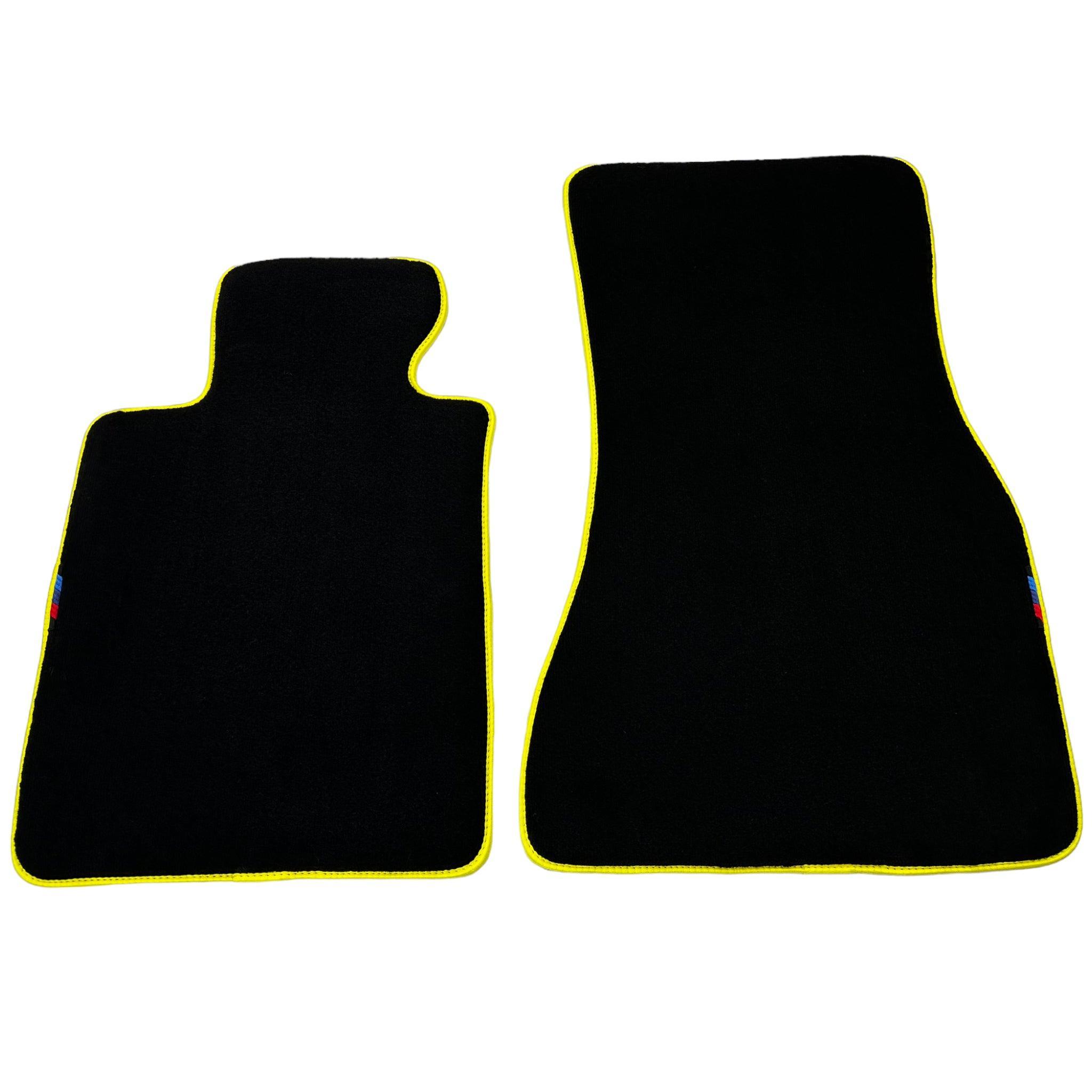 BMW M5 G99 (2025-2026) Touring | Yellow Trim Custom Fit Premium Velour Floor Mats