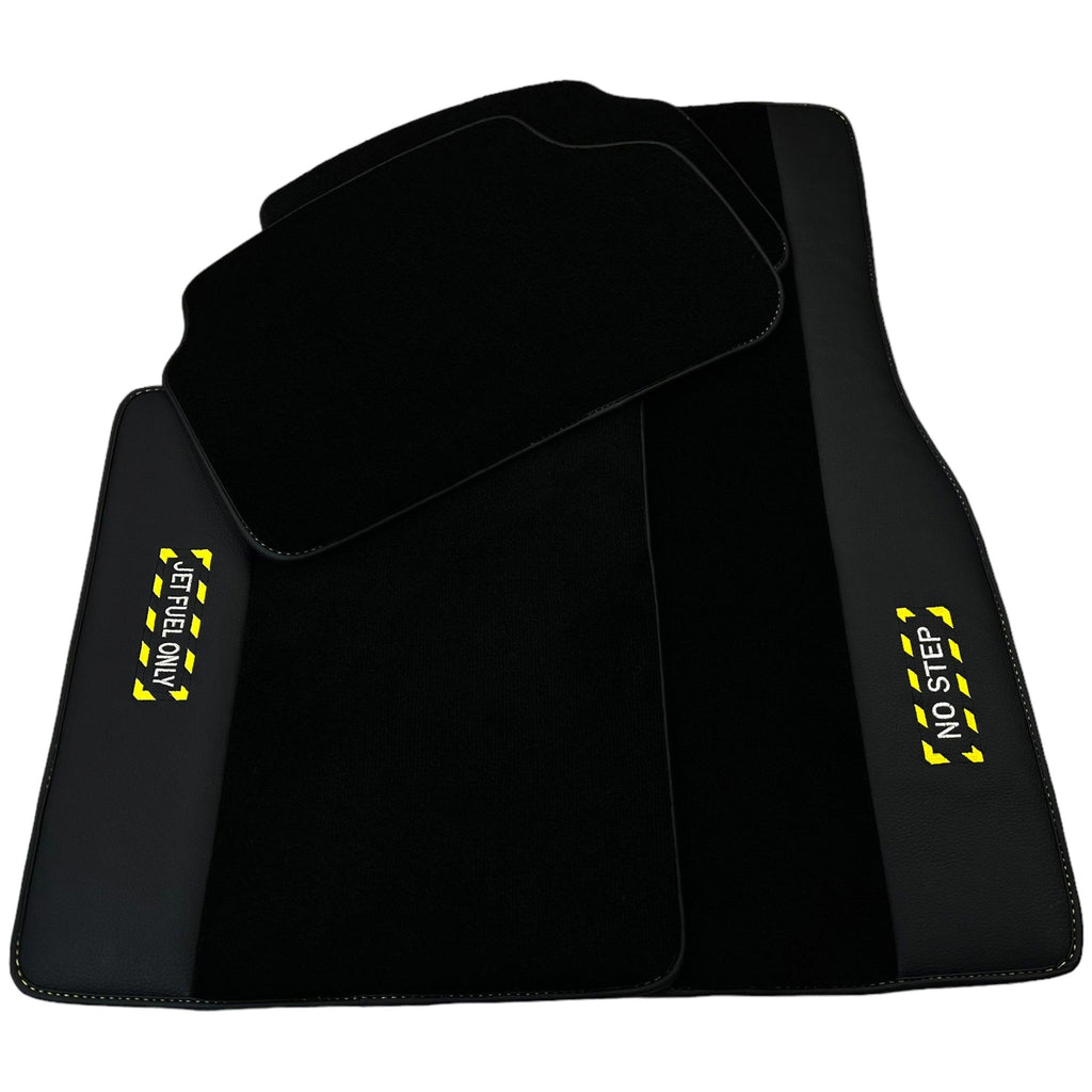BMW G61 (2023-2026) Touring - "Jet Fuel Only" Custom Fit Premium Velour Floor Mats