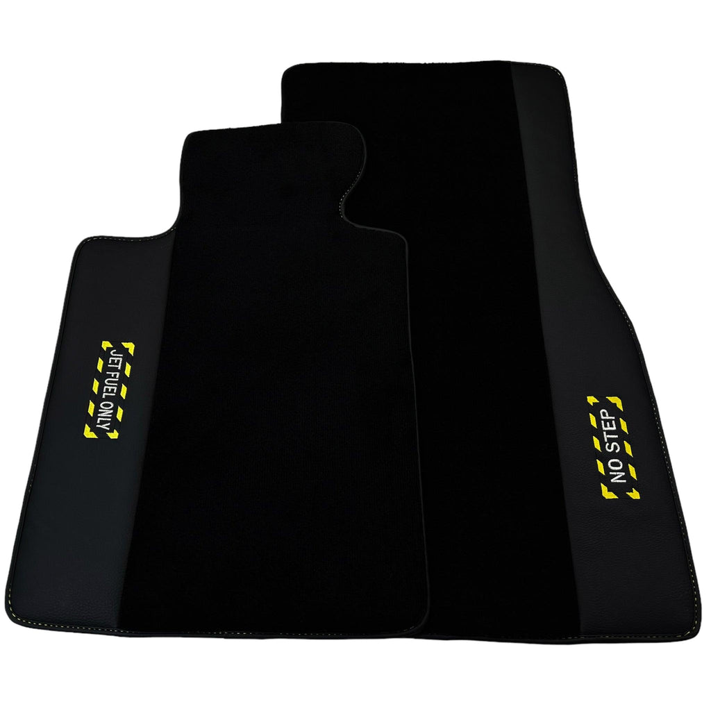 BMW G61 (2023-2026) Touring - "Jet Fuel Only" Custom Fit Premium Velour Floor Mats