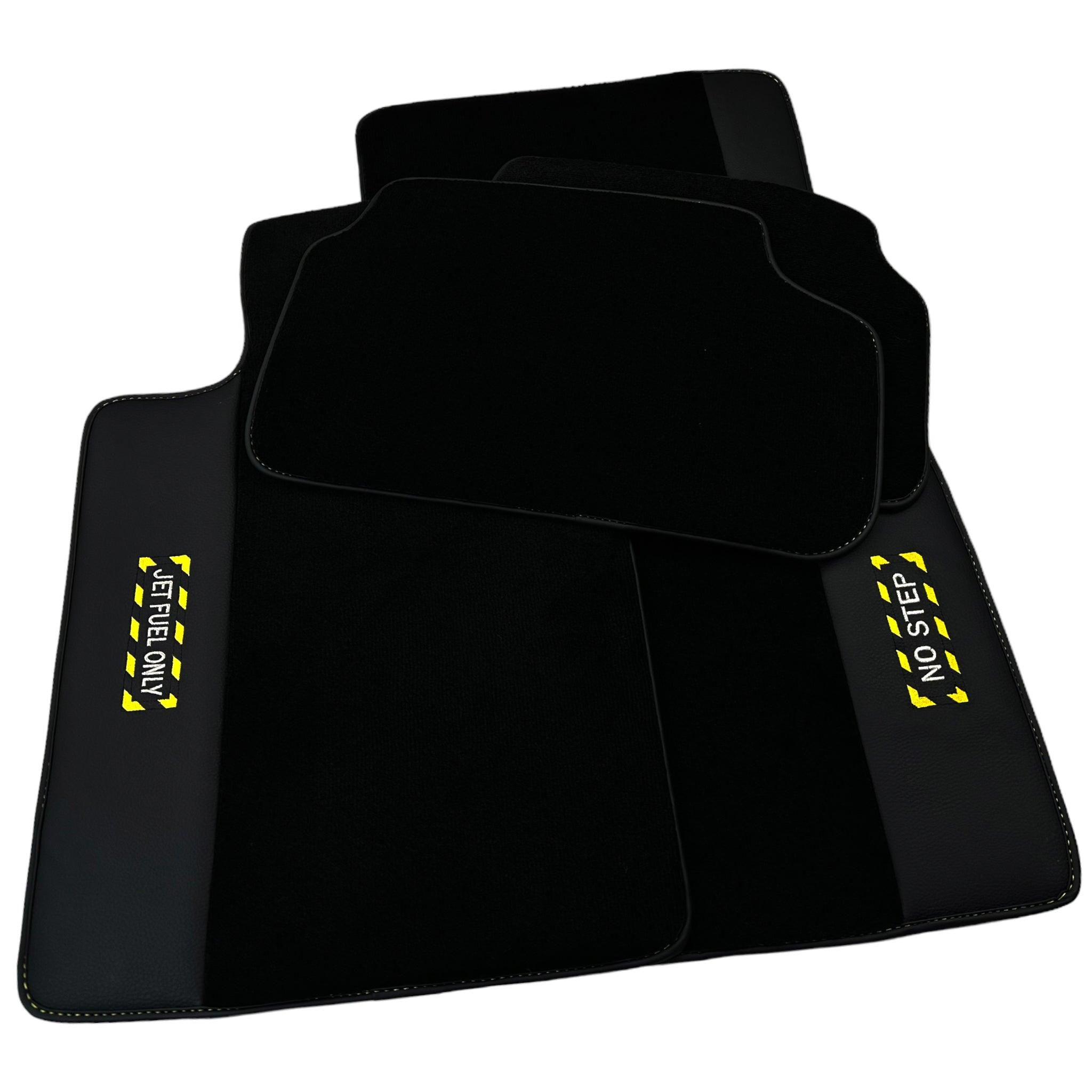 BMW M3 G81 Touring (2022-2026) - "Jet Fuel Only" Custom Fit Premium Velour Floor Mats