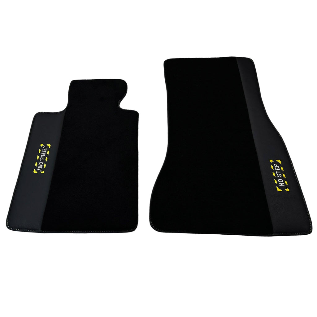 BMW G61 (2023-2026) Touring - "Jet Fuel Only" Custom Fit Premium Velour Floor Mats