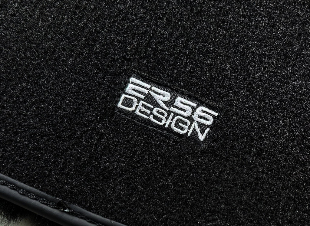 Black Sheepskin Floor Mats For BMW M3 G81 Touring (2022-2026) No Steps Edition Custom Fit Premium Velour Floor Mats