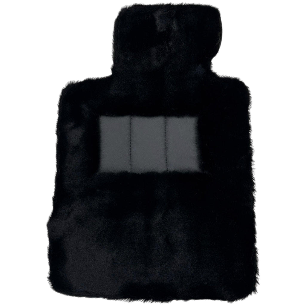 Black Sheepskin Floor Mats For BMW M3 G81 Touring (2022-2026) No Steps Edition Custom Fit Premium Velour Floor Mats