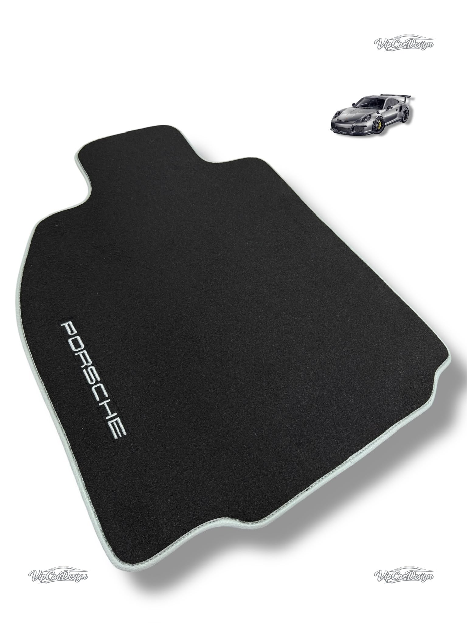 Porsche Cayenne (2003-2010) Custom Fit Floor Mats - Complete Set Overview | VipCarDesign