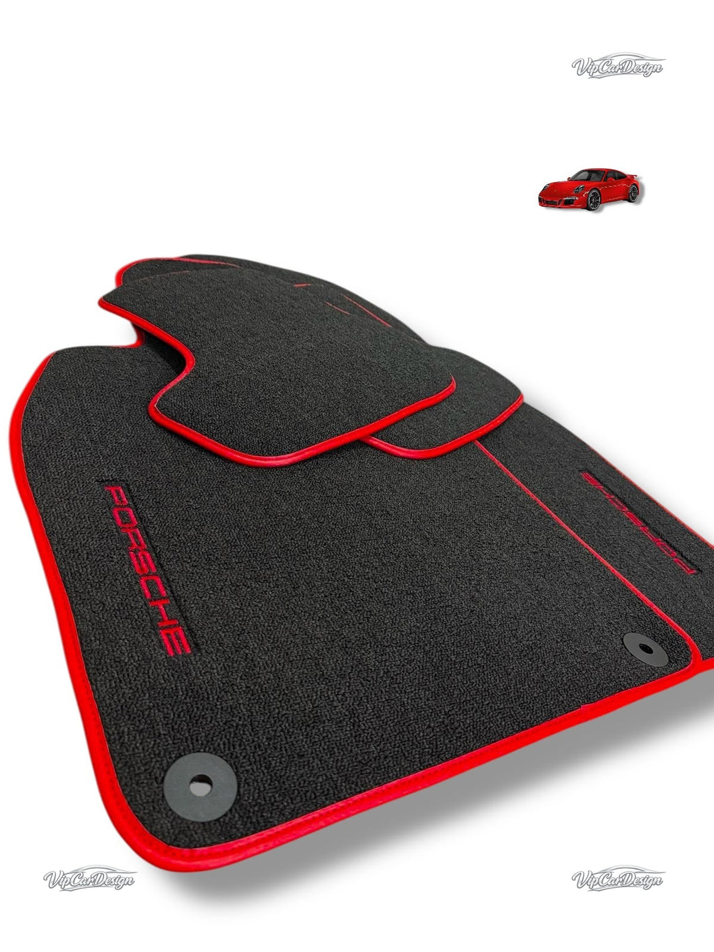 Porsche Cayenne (2010-2018) Custom Fit Floor Mats - Packaging View | VipCarDesign