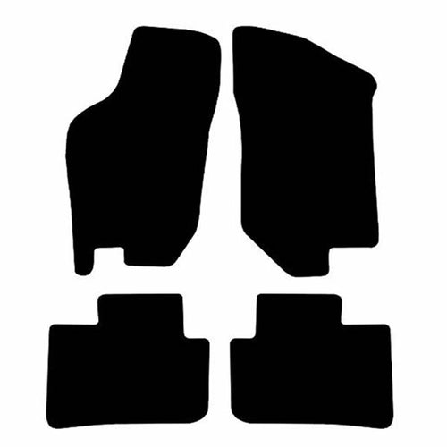 Alfa Romeo 145 (1994-2000) Custom Fit Floor Mats Alfa Romeo Crest - Mat Template Layout | VipCarDesign