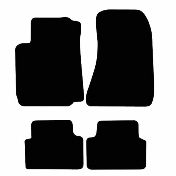Alfa Romeo 159 (2006 and After) Custom Fit Floor Mats Alfa Romeo Crest - Mat Template Layout | VipCarDesign