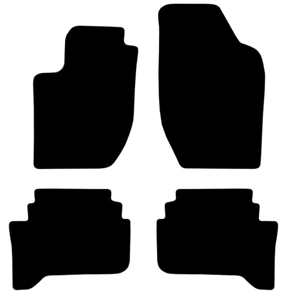 Alfa Romeo 164 (1987-1998) Custom Fit Floor Mats Alfa Romeo Logo - Mat Template Layout | VipCarDesign