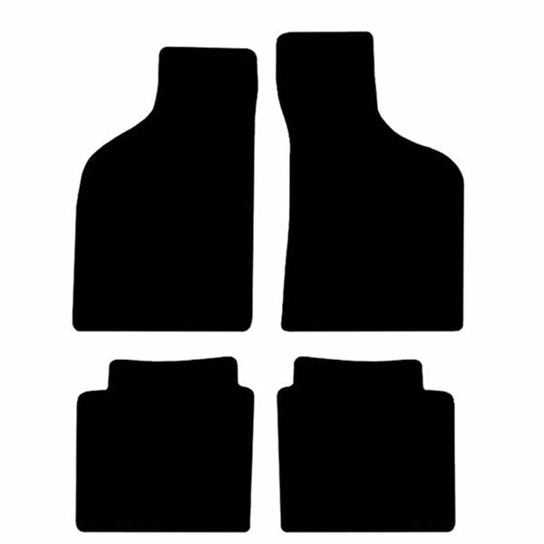 Alfa Romeo 33 (1983-1995) Custom Fit Floor Mats Alfa Romeo Logo - Mat Template Layout | VipCarDesign