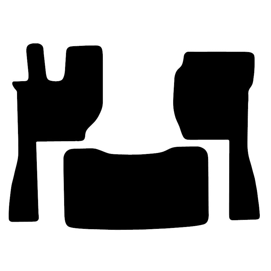 Volvo FH 2012 and After Custom Fit Floor Mats Volvo Logo - Mat Template Layout | VipCarDesign